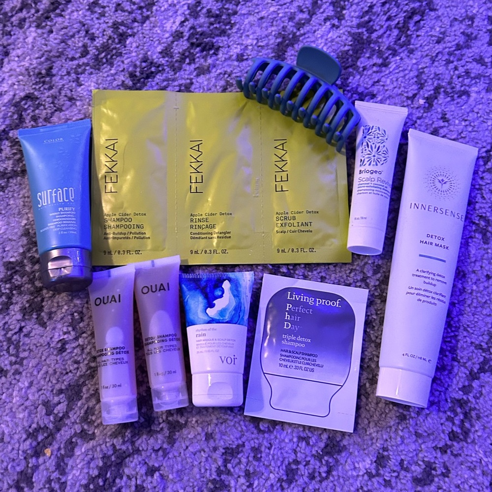9 piece detox hair bundle